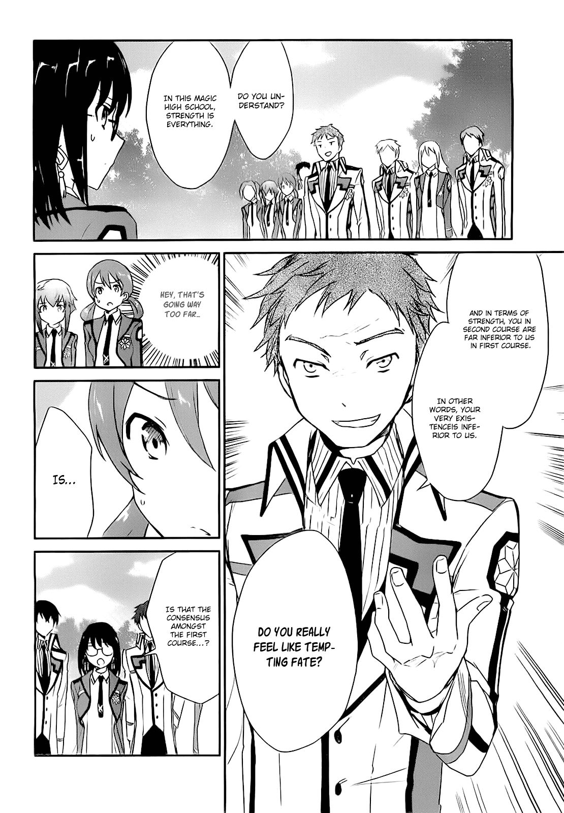 Mahouka Koukou no Yuutousei Chapter 5 page 8 - Chapter 5: Chapter 5