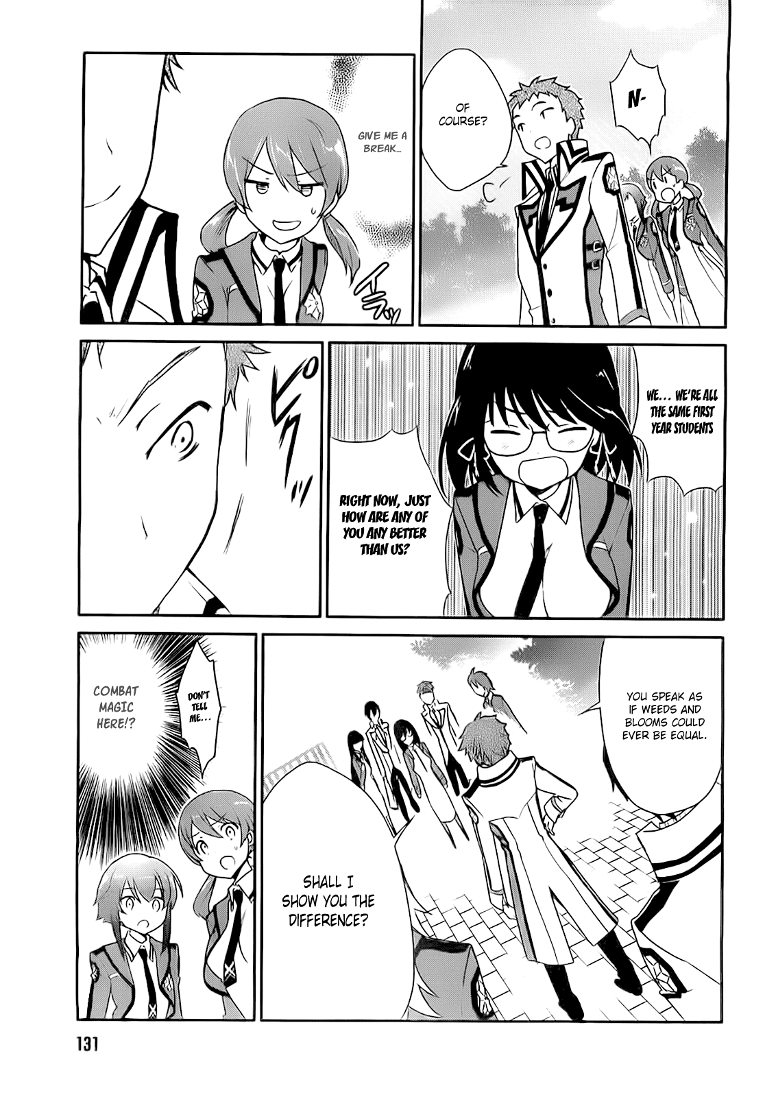 Mahouka Koukou no Yuutousei Chapter 5 page 9 - Chapter 5: Chapter 5