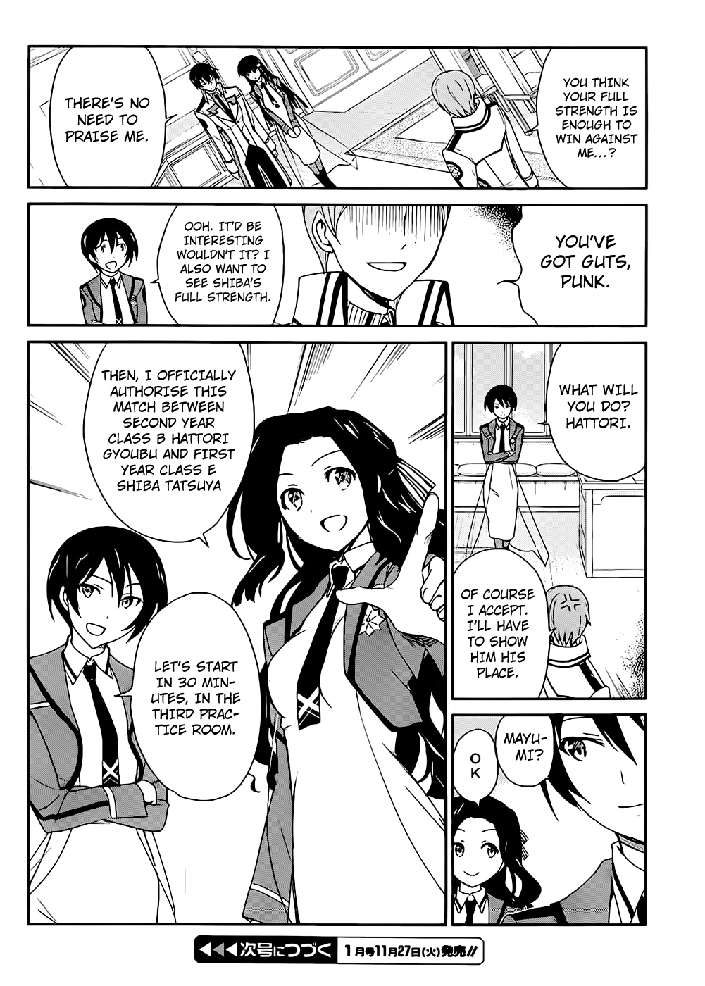 Mahouka Koukou no Yuutousei Chapter 6 page 16 - Chapter 6: Chapter 6