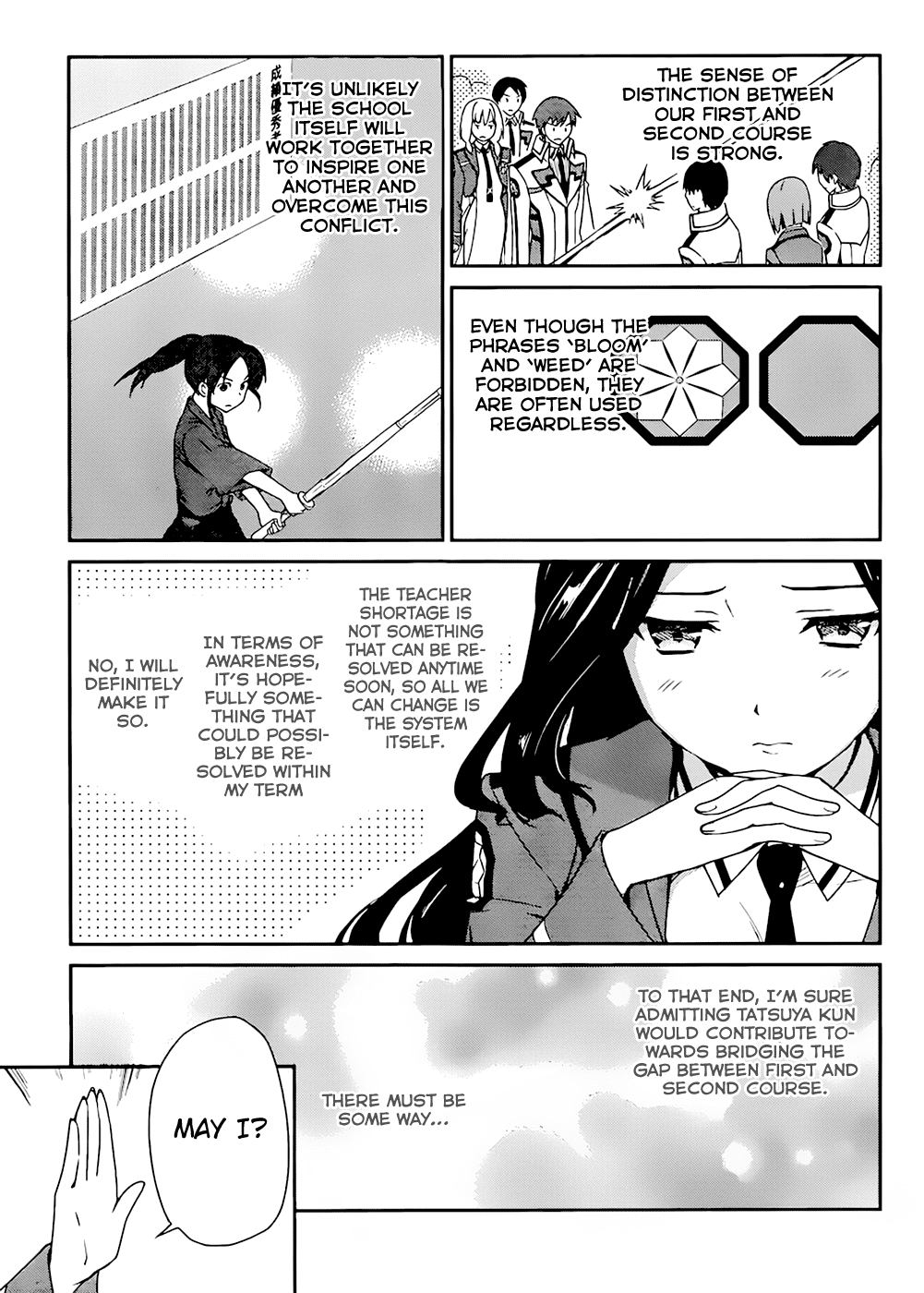 Mahouka Koukou no Yuutousei Chapter 6 page 9 - Chapter 6: Chapter 6