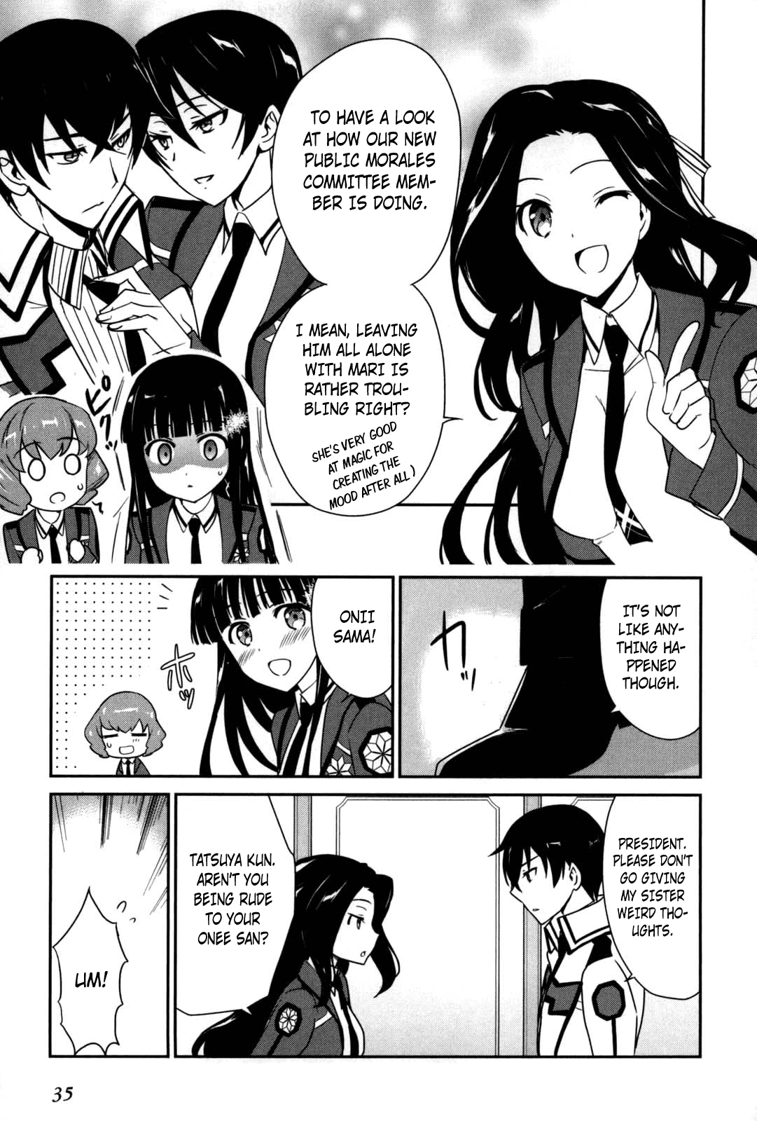 Mahouka Koukou no Yuutousei Chapter 7 page 24 - Chapter 7: Chapter 7