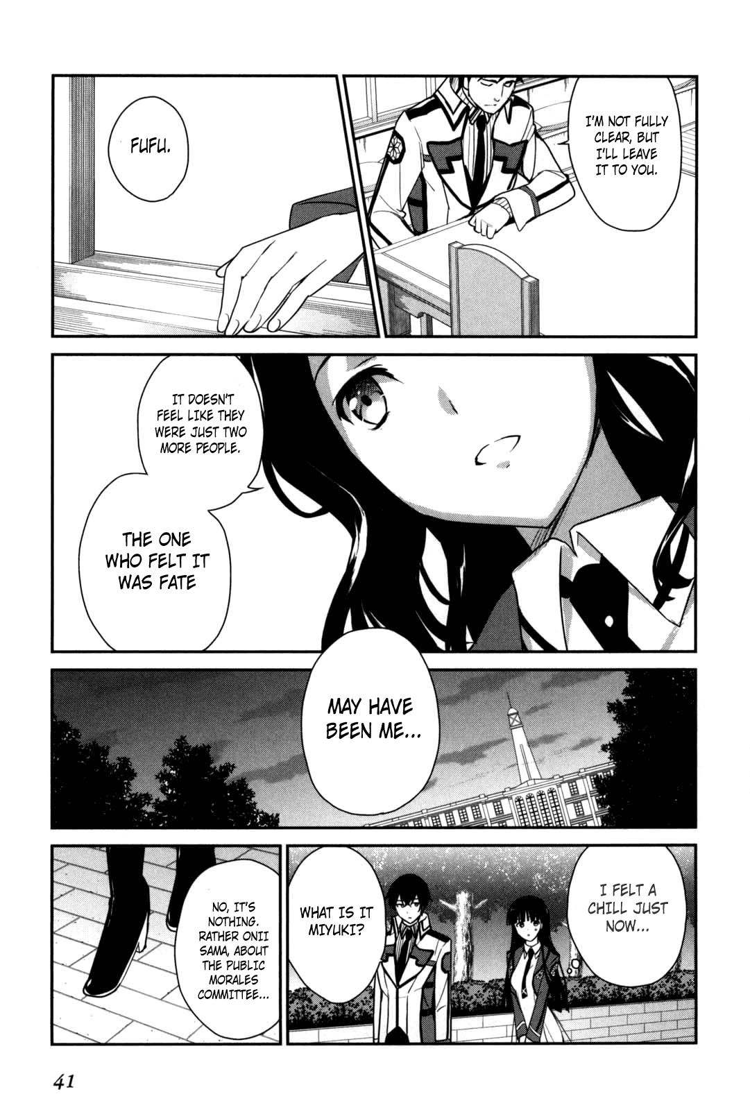 Mahouka Koukou no Yuutousei Chapter 7 page 30 - Chapter 7: Chapter 7