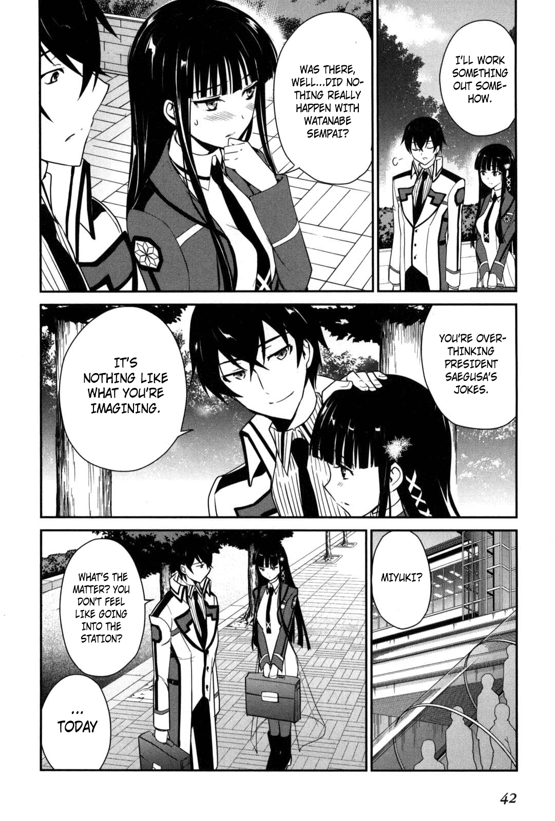 Mahouka Koukou no Yuutousei Chapter 7 page 31 - Chapter 7: Chapter 7