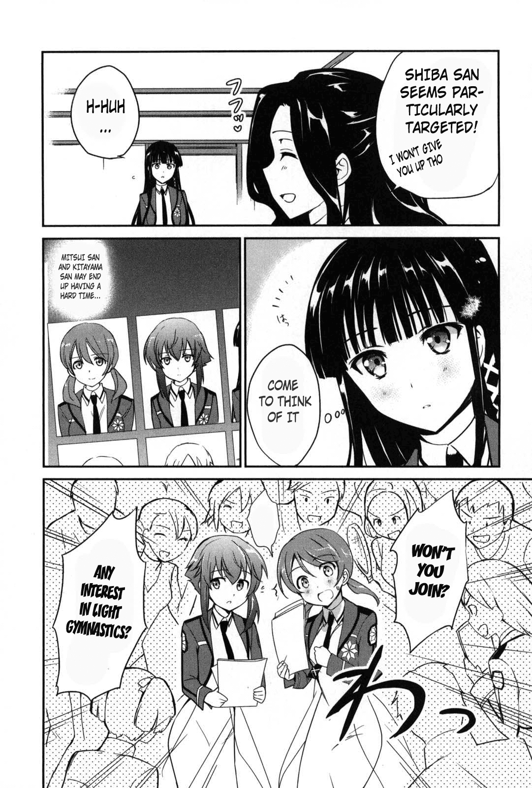 Mahouka Koukou no Yuutousei Chapter 9 page 6 - Chapter 9: Chapter 9