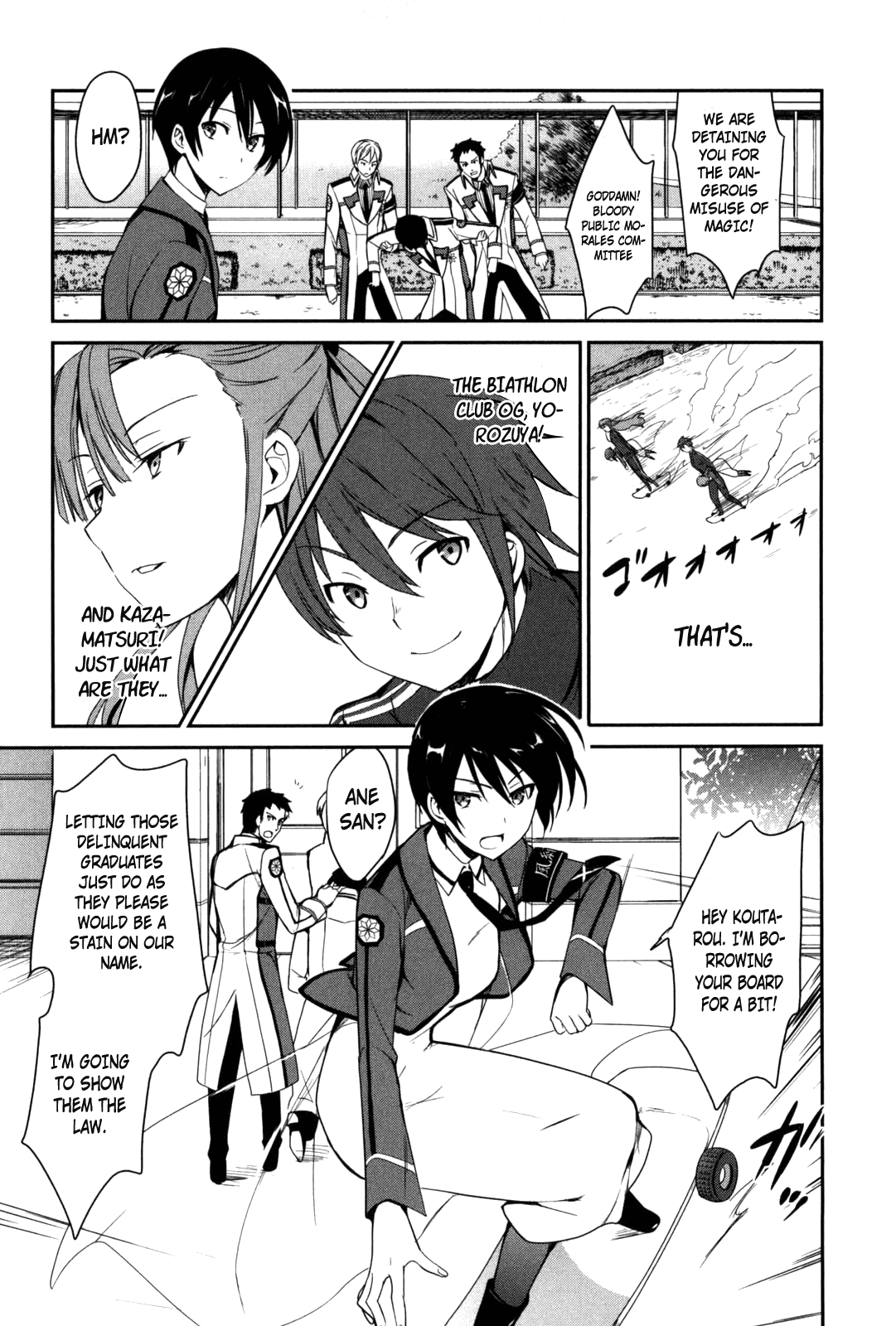 Mahouka Koukou no Yuutousei Chapter 9 page 9 - Chapter 9: Chapter 9