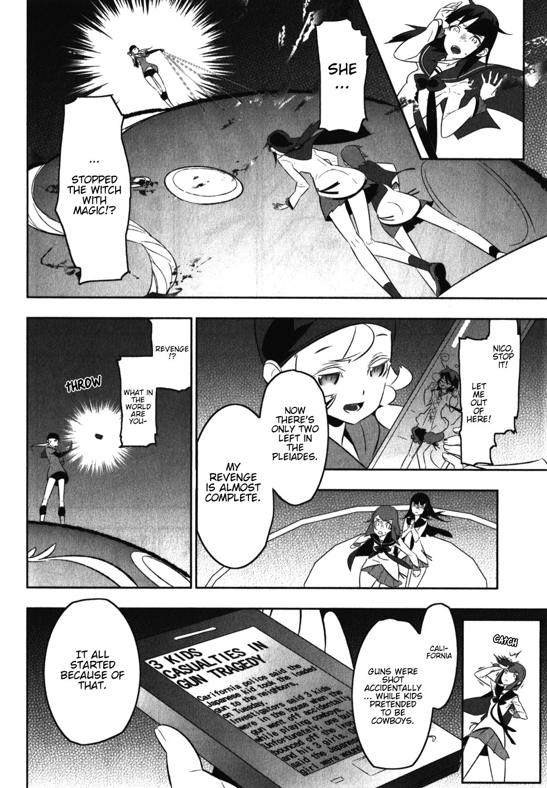 Mahoushoujo Kazumi Magica - The Innocent Malice Chapter 18 page 12 - Chapter 18: Connect