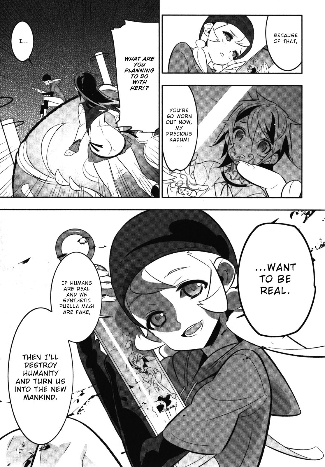 Mahoushoujo Kazumi Magica - The Innocent Malice Chapter 18 page 25 - Chapter 18: Connect