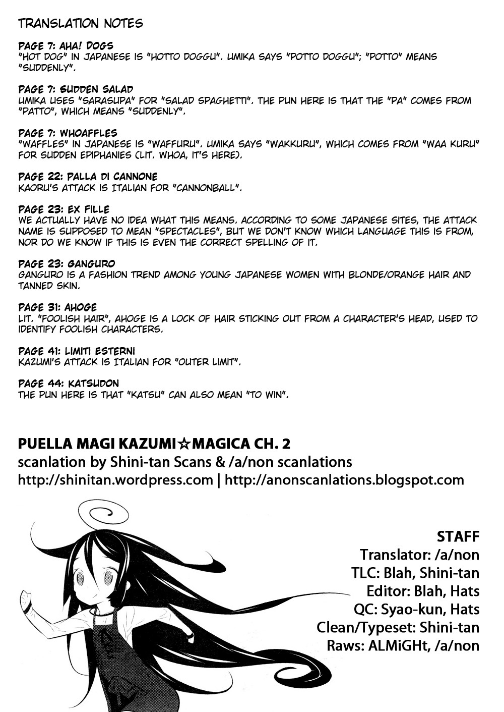 Mahoushoujo Kazumi Magica - The Innocent Malice Chapter 2 page 45 - Chapter 2: Aha! Dogs