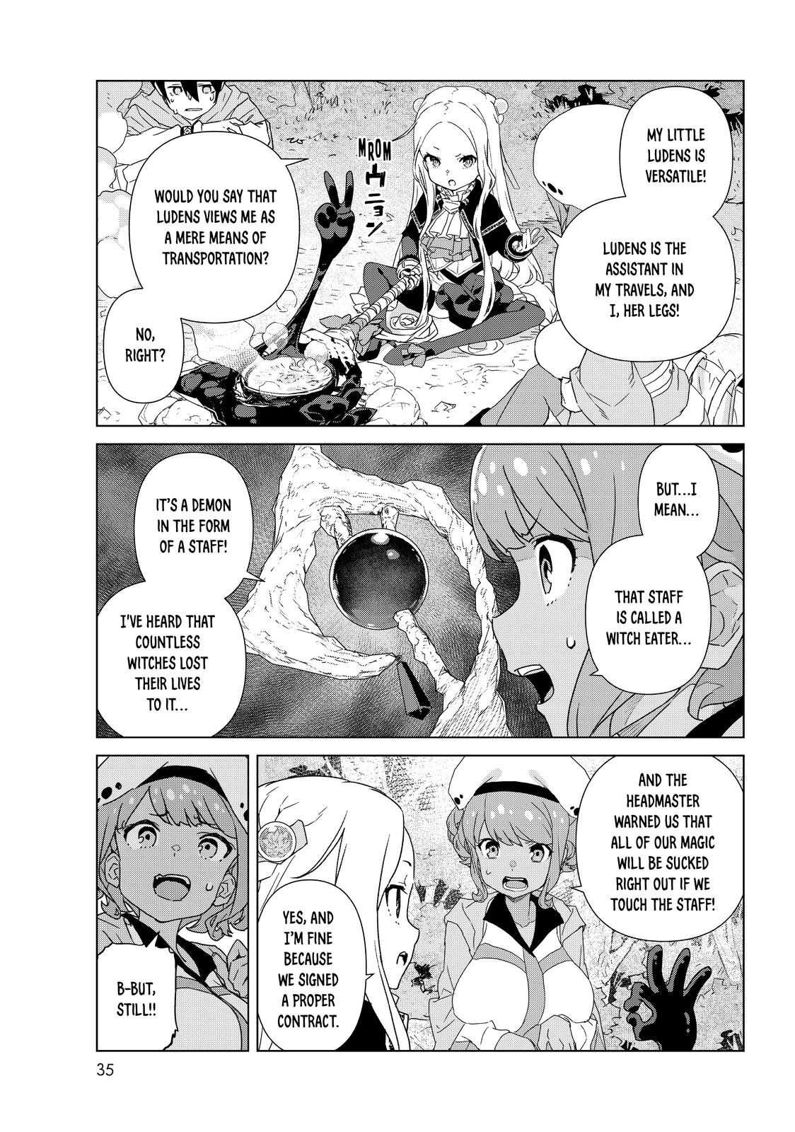Mahoutsukai Reimeiki Chapter 1 page 35 - Chapter 1