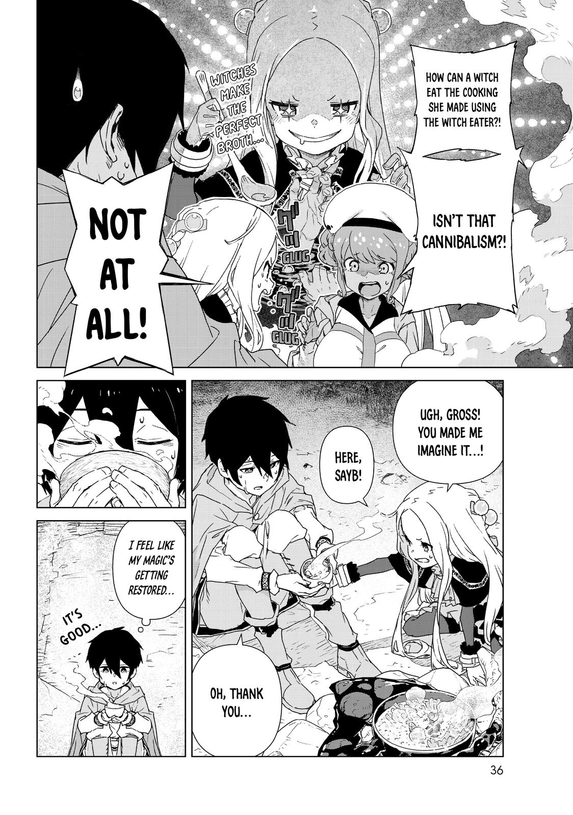 Mahoutsukai Reimeiki Chapter 1 page 36 - Chapter 1