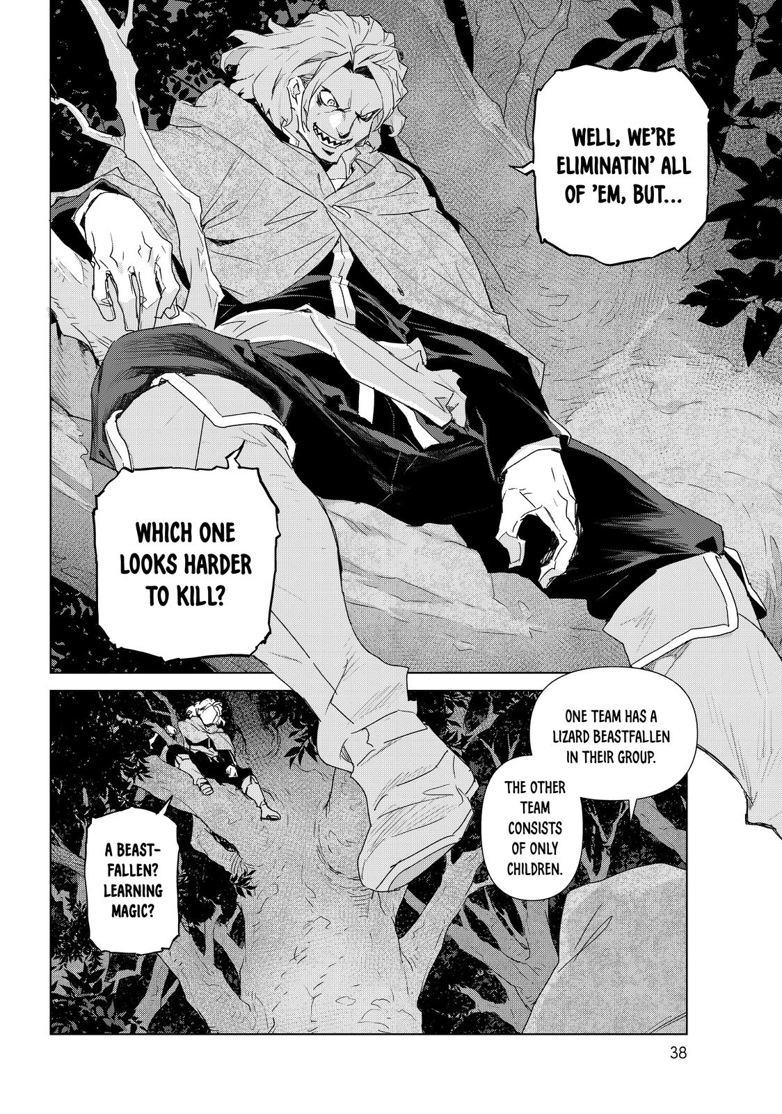 Mahoutsukai Reimeiki Chapter 1 page 38 - Chapter 1