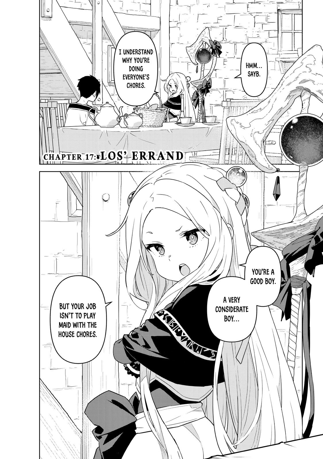 Mahoutsukai Reimeiki Chapter 17 page 1 - Chapter 17