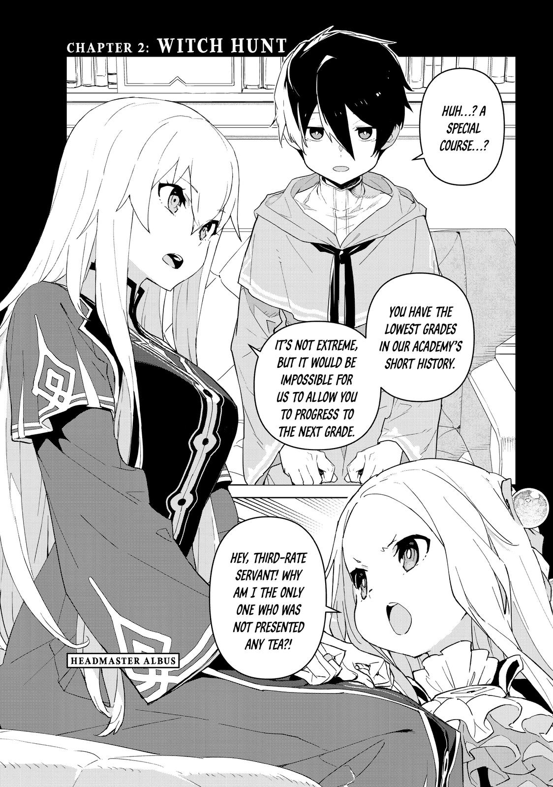 Mahoutsukai Reimeiki Chapter 2 page 1 - Chapter 2