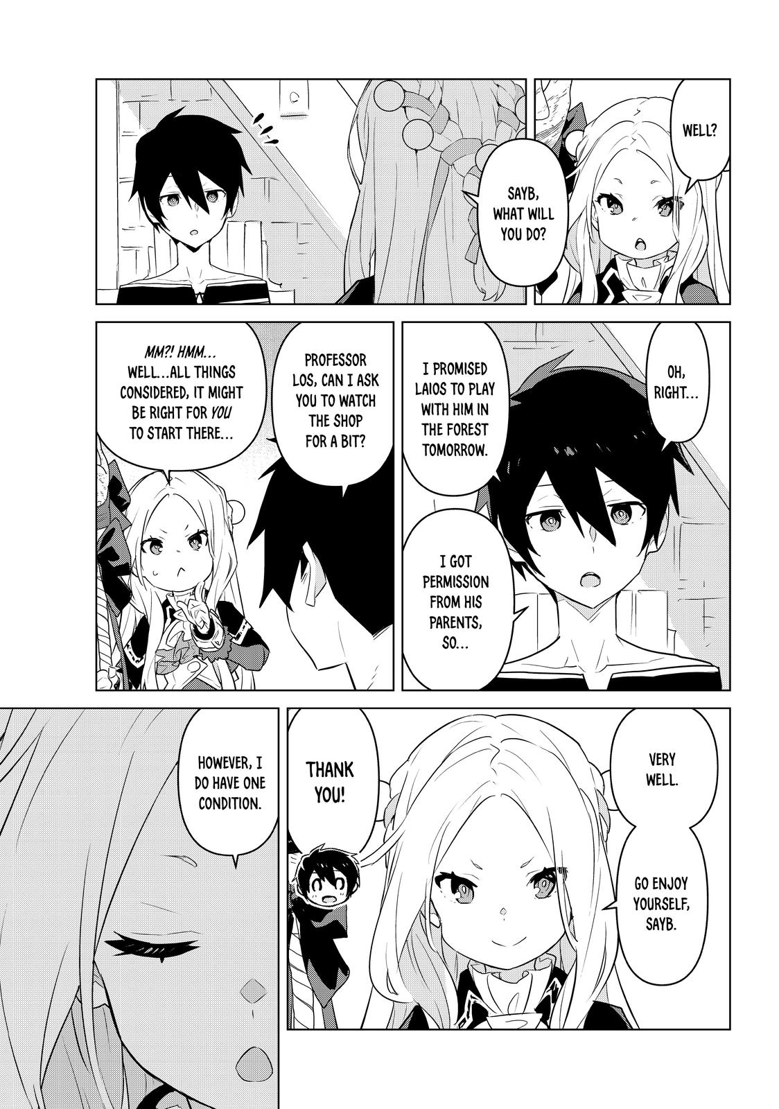 Mahoutsukai Reimeiki Chapter 20 page 13 - Chapter 20