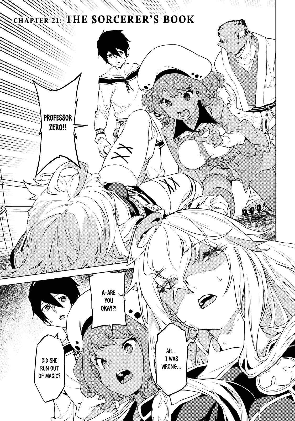Mahoutsukai Reimeiki Chapter 21 page 1 - Chapter 21