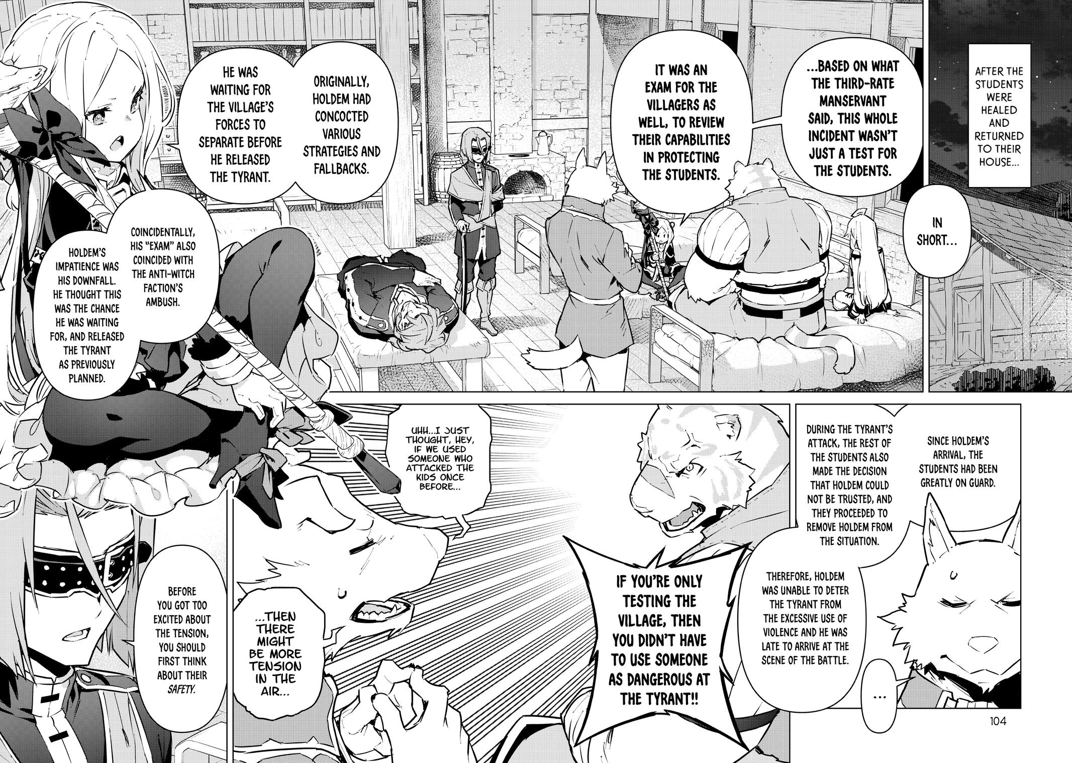 Mahoutsukai Reimeiki Chapter 27 page 4 - Chapter 27