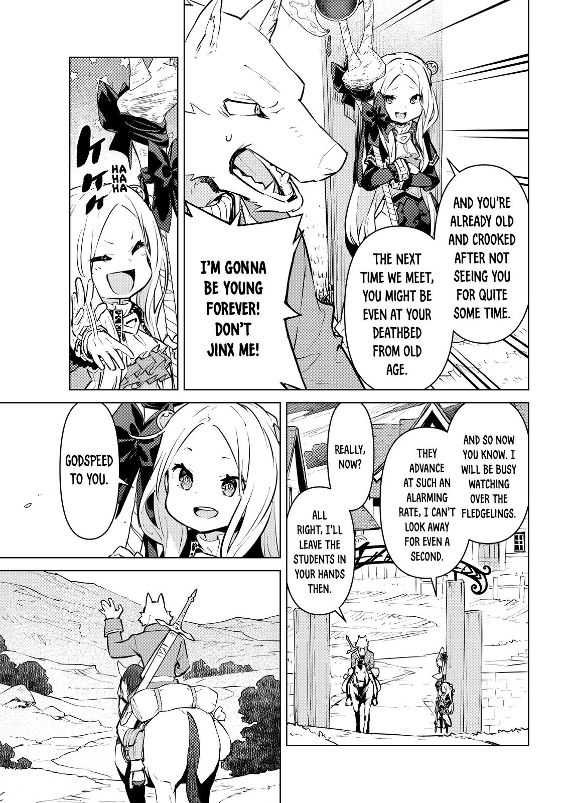 Mahoutsukai Reimeiki Chapter 28 page 3 - Chapter 28