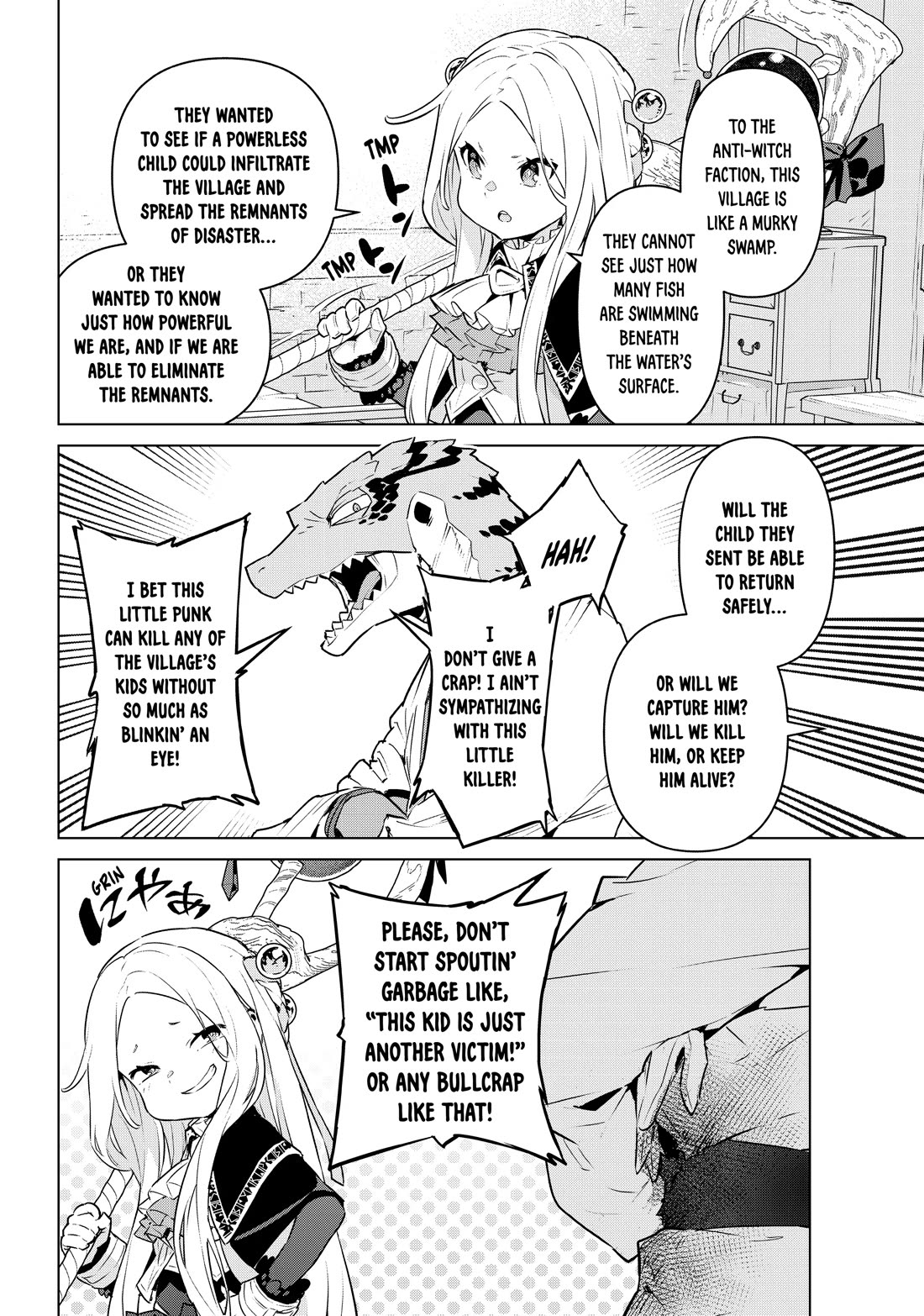 Mahoutsukai Reimeiki Chapter 30 page 10 - Chapter 30: THE CHURCH'S ASSASSIN