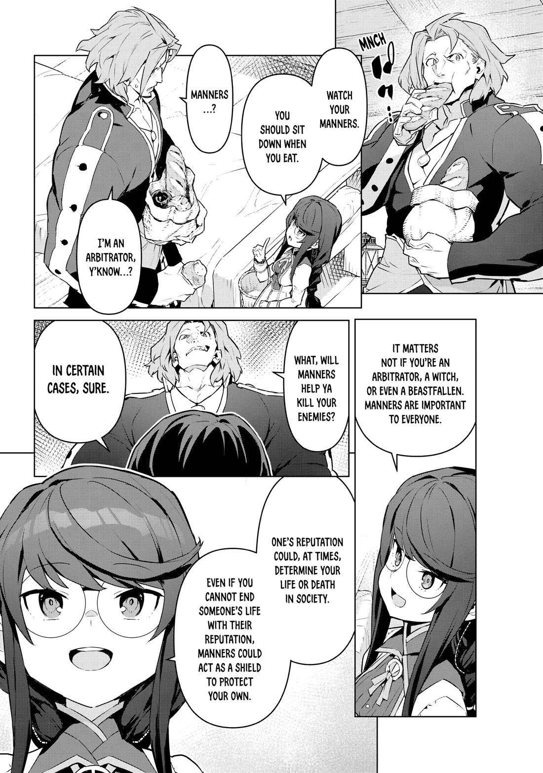 Mahoutsukai Reimeiki Chapter 30 page 12 - Chapter 30: THE CHURCH'S ASSASSIN