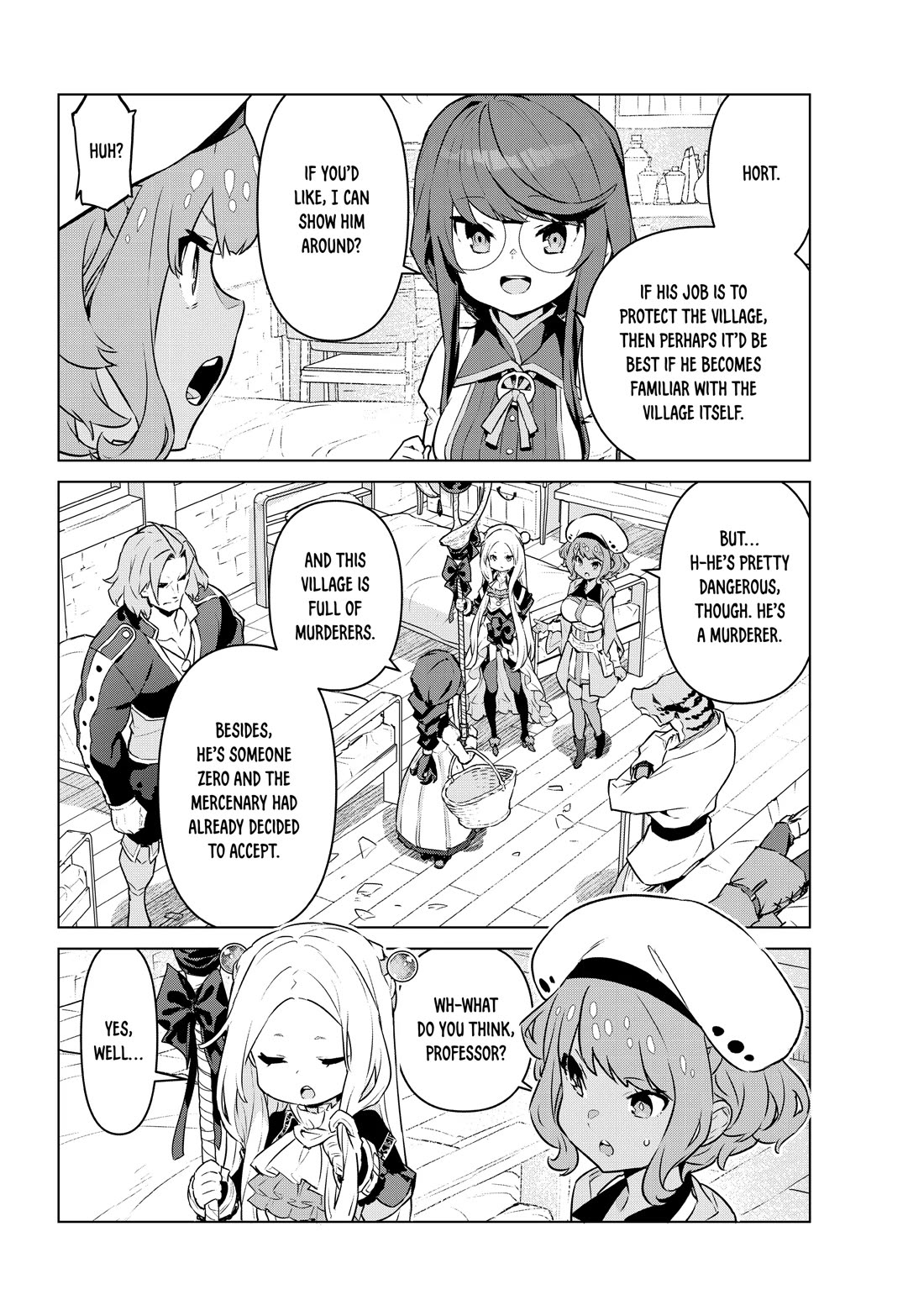 Mahoutsukai Reimeiki Chapter 30 page 14 - Chapter 30: THE CHURCH'S ASSASSIN