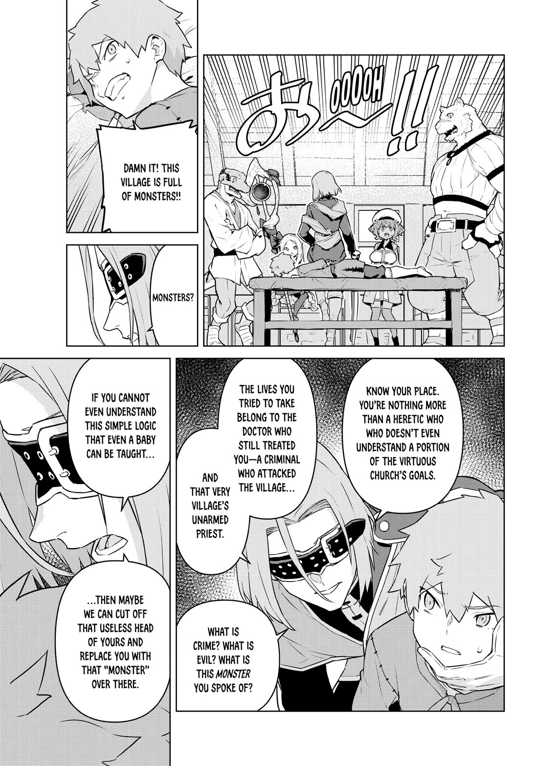 Mahoutsukai Reimeiki Chapter 30 page 21 - Chapter 30: THE CHURCH'S ASSASSIN