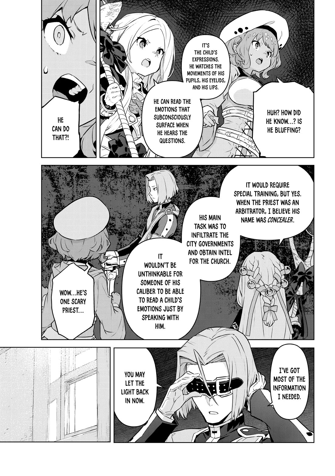 Mahoutsukai Reimeiki Chapter 30 page 25 - Chapter 30: THE CHURCH'S ASSASSIN