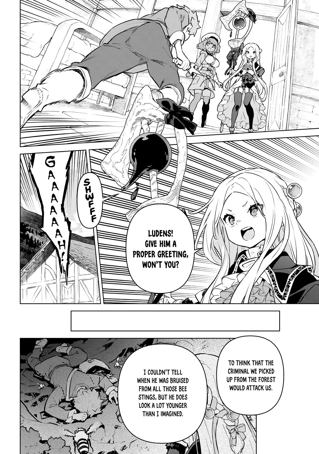Mahoutsukai Reimeiki Chapter 30 page 4 - Chapter 30: THE CHURCH'S ASSASSIN