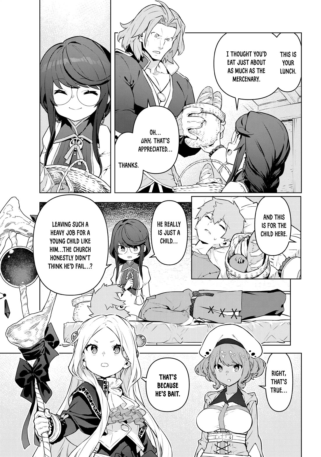 Mahoutsukai Reimeiki Chapter 30 page 9 - Chapter 30: THE CHURCH'S ASSASSIN