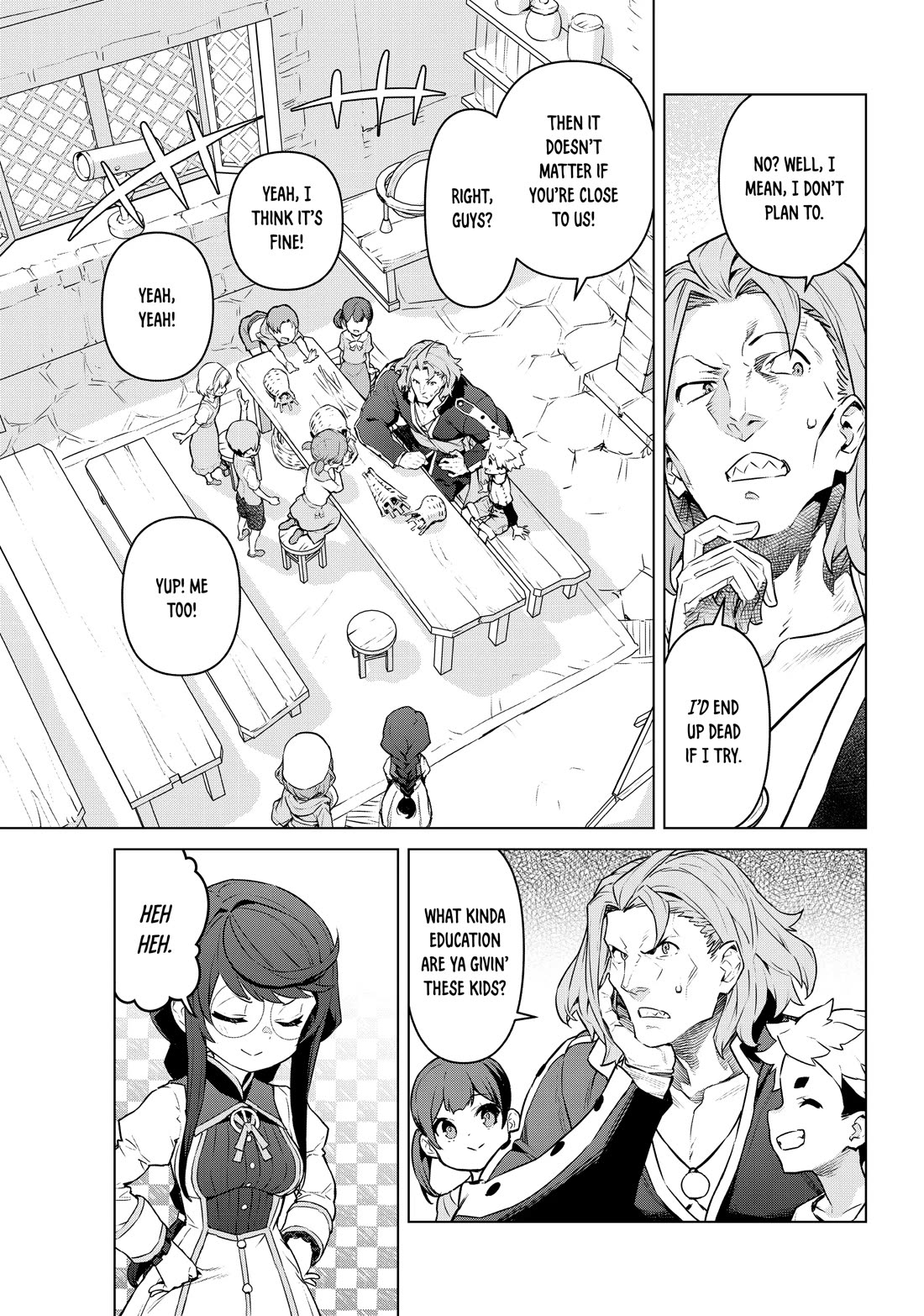 Mahoutsukai Reimeiki Chapter 31 page 11 - Chapter 31: MEAL OF DESPAIR