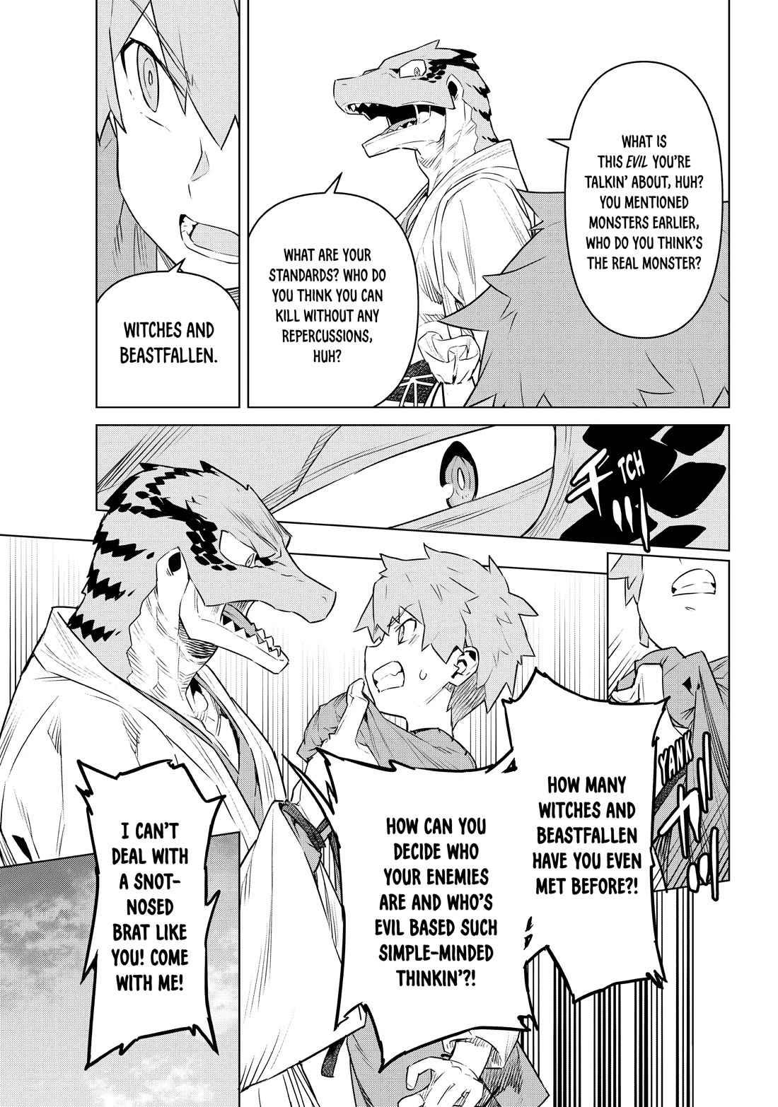 Mahoutsukai Reimeiki Chapter 31 page 15 - Chapter 31: MEAL OF DESPAIR