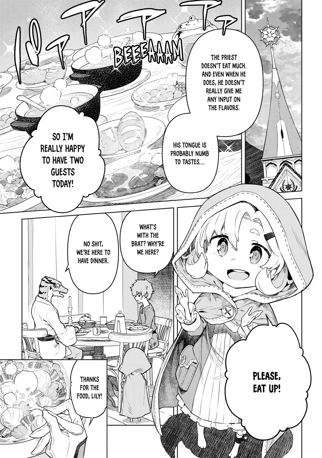 Mahoutsukai Reimeiki Chapter 31 page 17 - Chapter 31: MEAL OF DESPAIR
