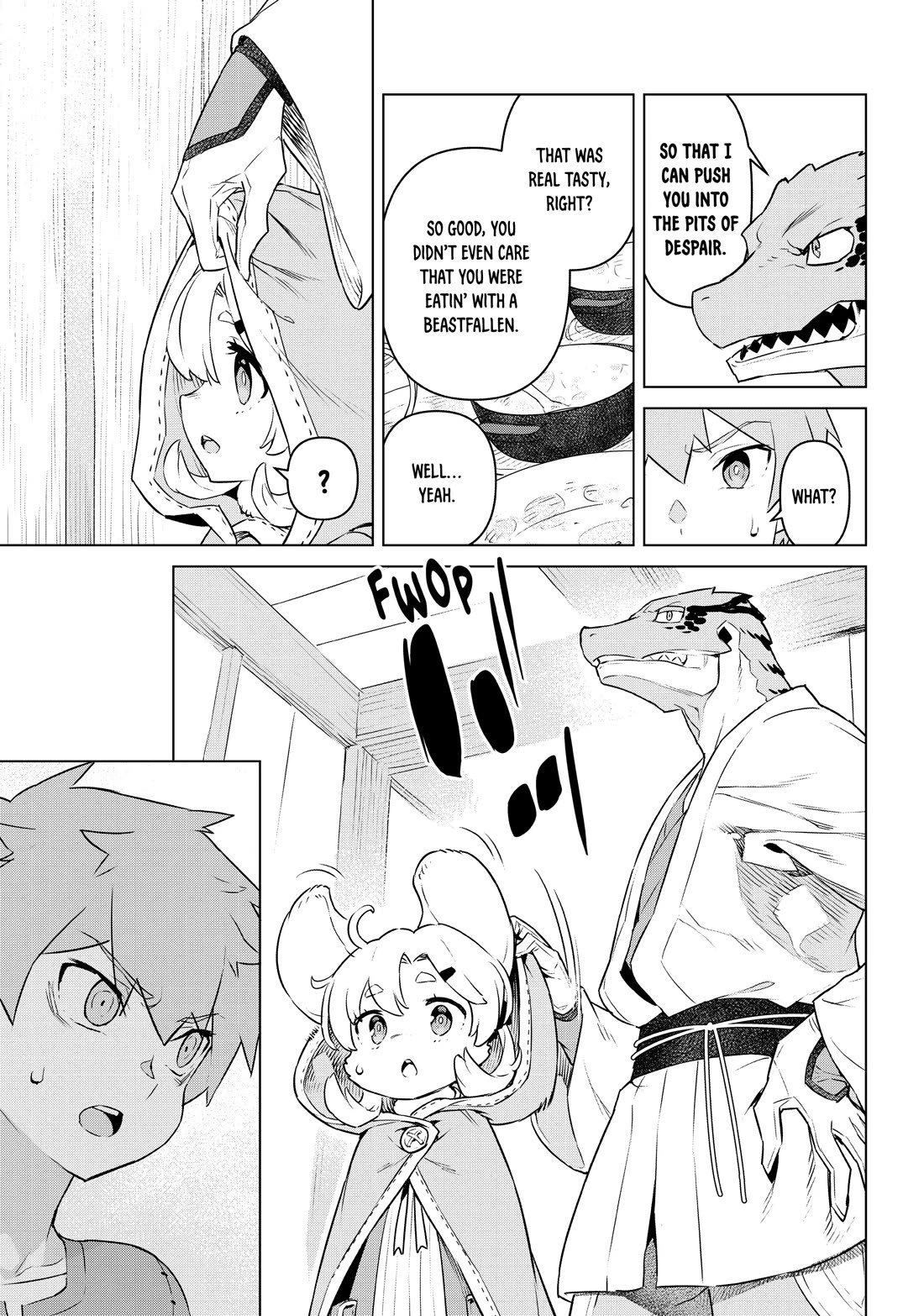 Mahoutsukai Reimeiki Chapter 31 page 21 - Chapter 31: MEAL OF DESPAIR