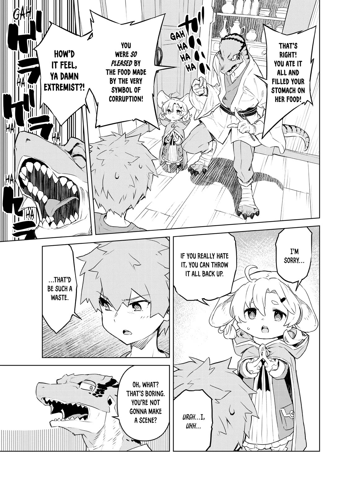 Mahoutsukai Reimeiki Chapter 31 page 23 - Chapter 31: MEAL OF DESPAIR