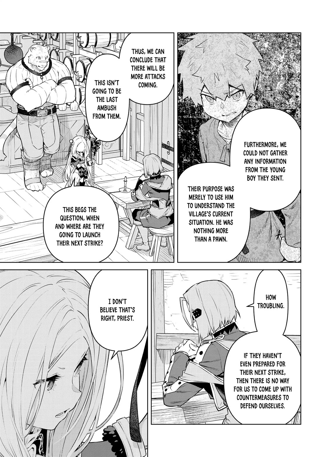 Mahoutsukai Reimeiki Chapter 31 page 3 - Chapter 31: MEAL OF DESPAIR