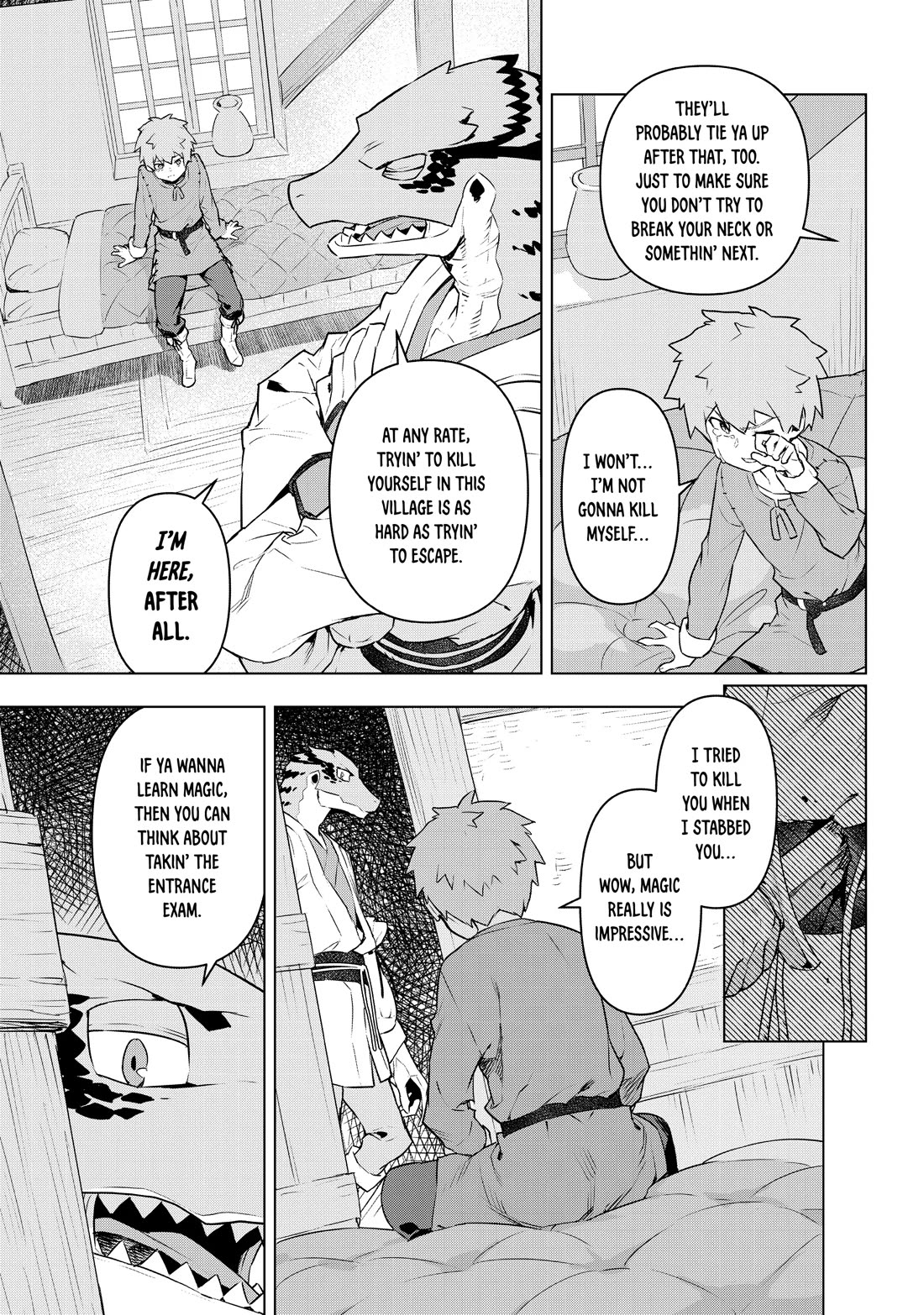 Mahoutsukai Reimeiki Chapter 31 page 31 - Chapter 31: MEAL OF DESPAIR