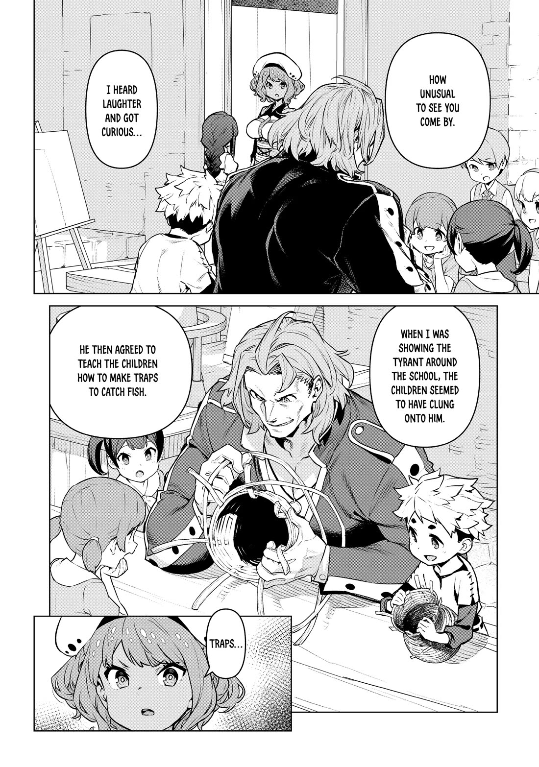 Mahoutsukai Reimeiki Chapter 31 page 6 - Chapter 31: MEAL OF DESPAIR