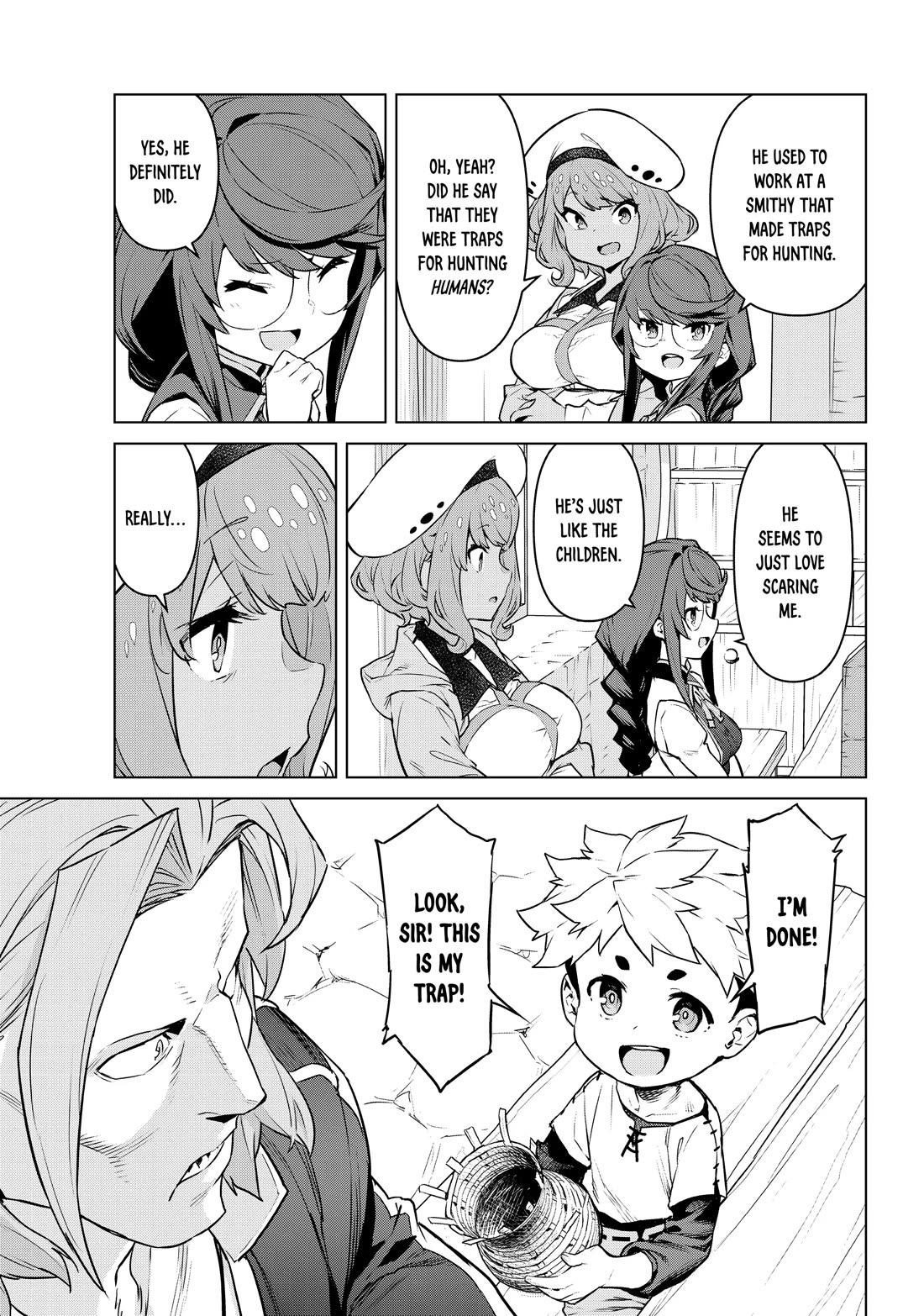 Mahoutsukai Reimeiki Chapter 31 page 7 - Chapter 31: MEAL OF DESPAIR