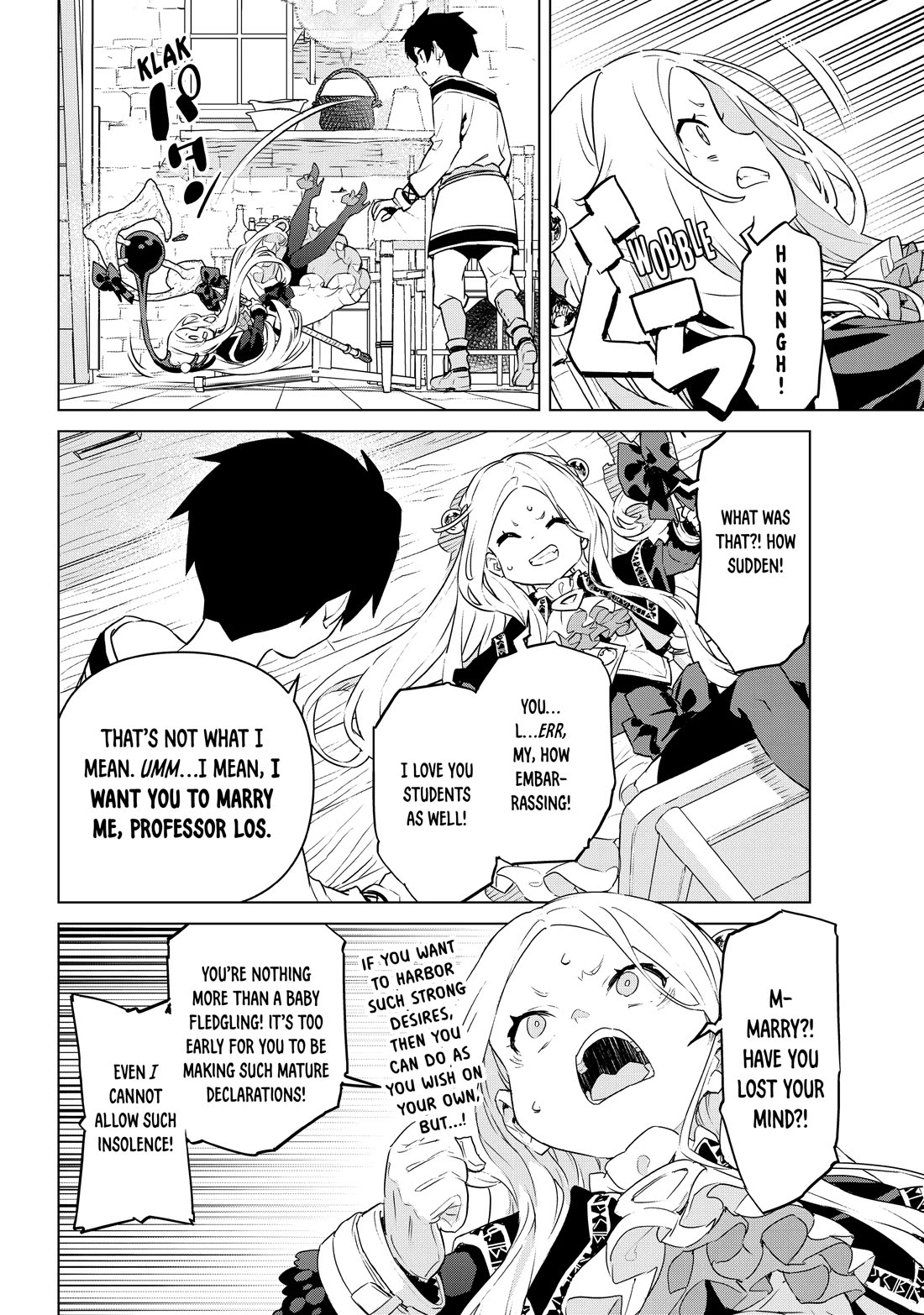 Mahoutsukai Reimeiki Chapter 32 page 8 - Chapter 32: SHACKLES OF THE HEART