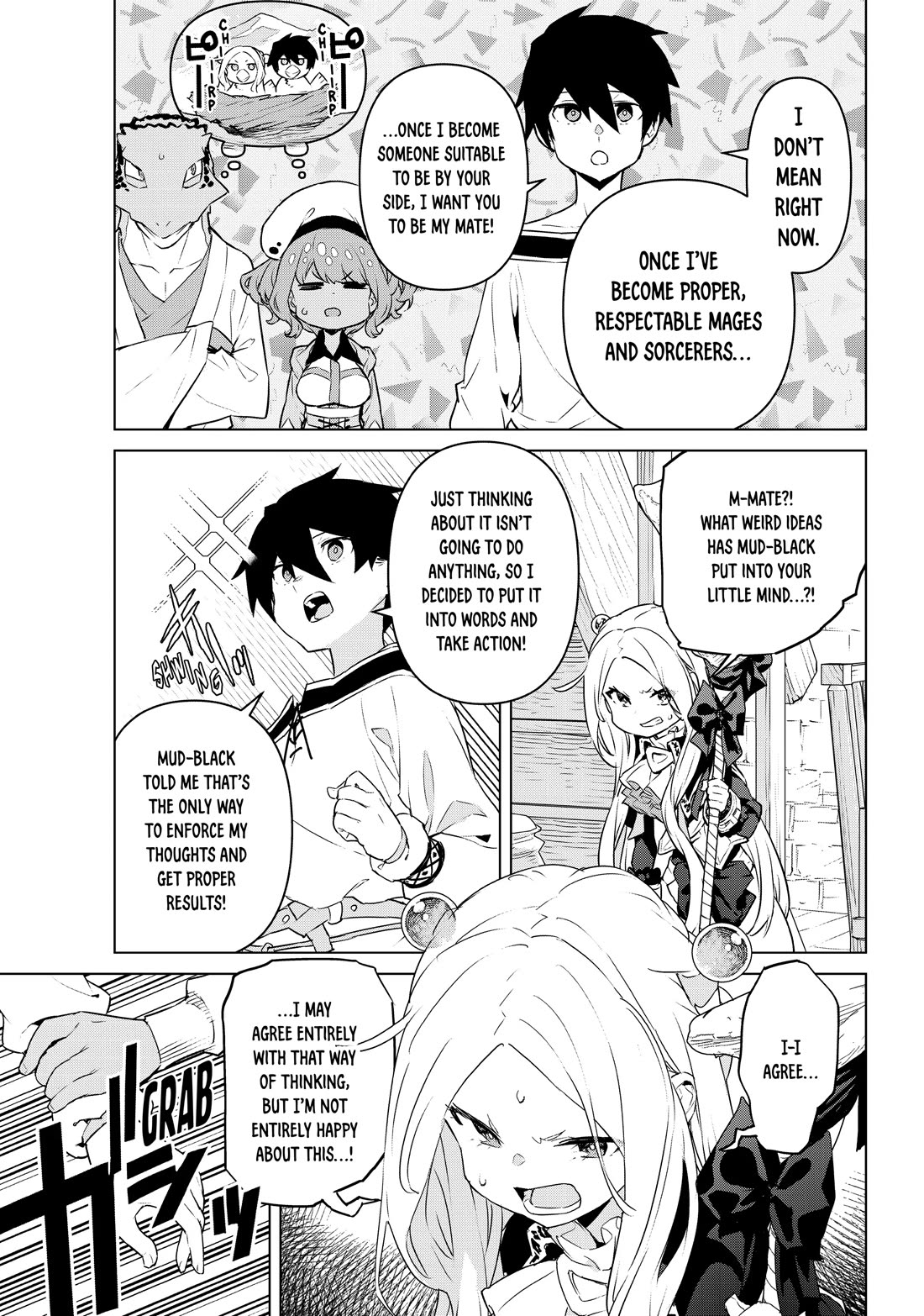 Mahoutsukai Reimeiki Chapter 32 page 9 - Chapter 32: SHACKLES OF THE HEART