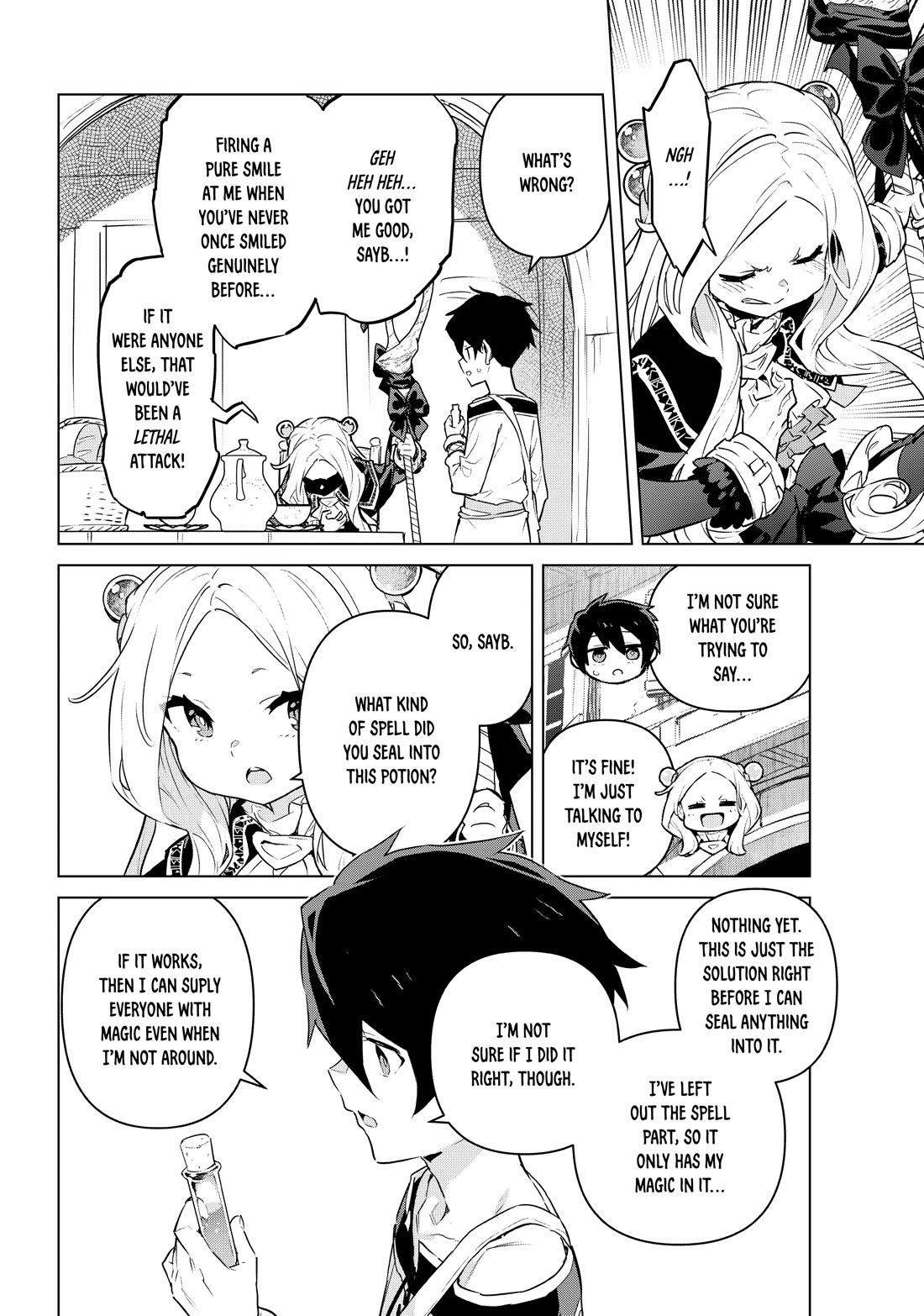 Mahoutsukai Reimeiki Chapter 33 page 10 - Chapter 33: SAYB'S MAGIC POTION