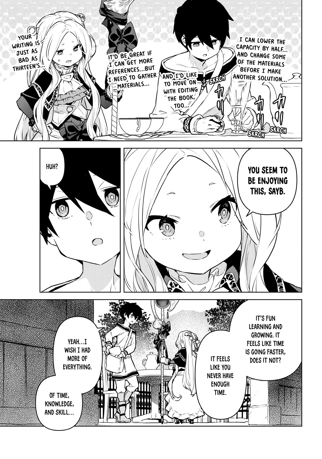 Mahoutsukai Reimeiki Chapter 33 page 13 - Chapter 33: SAYB'S MAGIC POTION