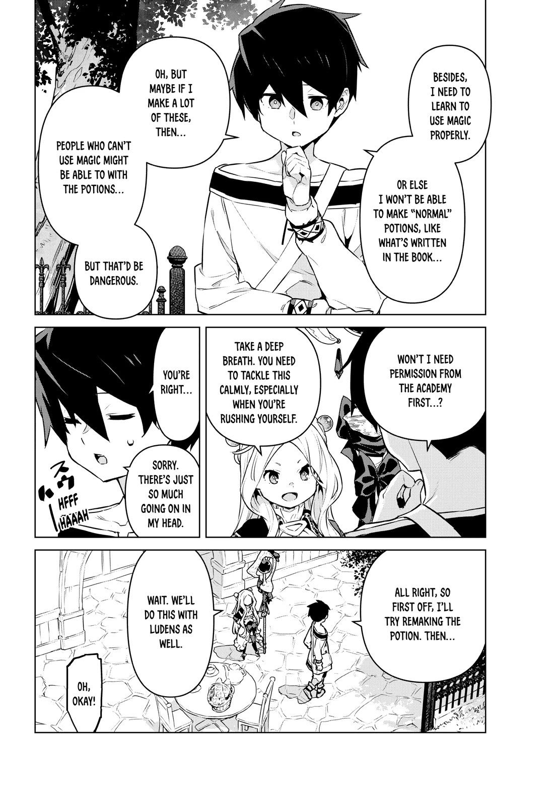 Mahoutsukai Reimeiki Chapter 33 page 14 - Chapter 33: SAYB'S MAGIC POTION