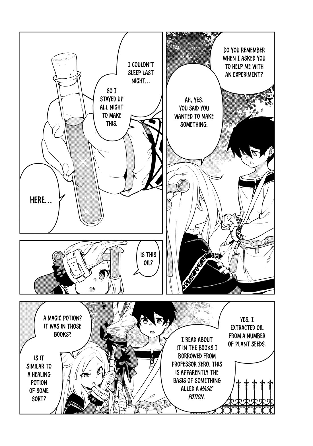 Mahoutsukai Reimeiki Chapter 33 page 4 - Chapter 33: SAYB'S MAGIC POTION