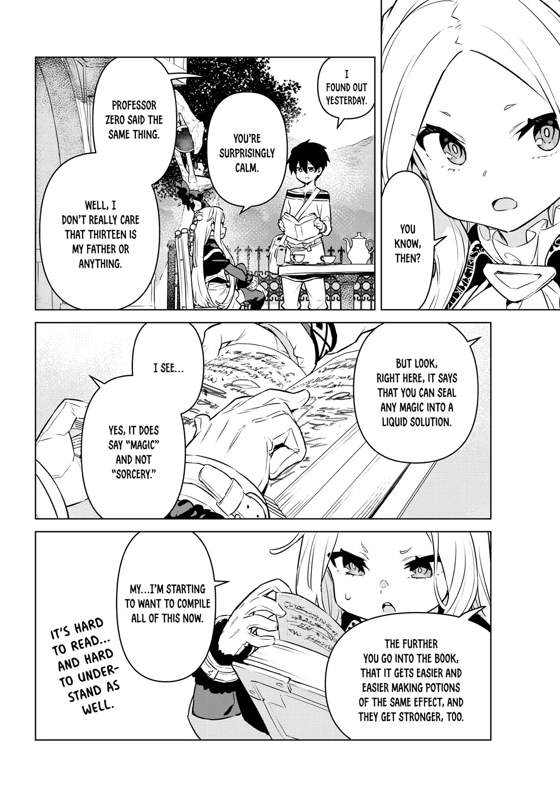Mahoutsukai Reimeiki Chapter 33 page 6 - Chapter 33: SAYB'S MAGIC POTION