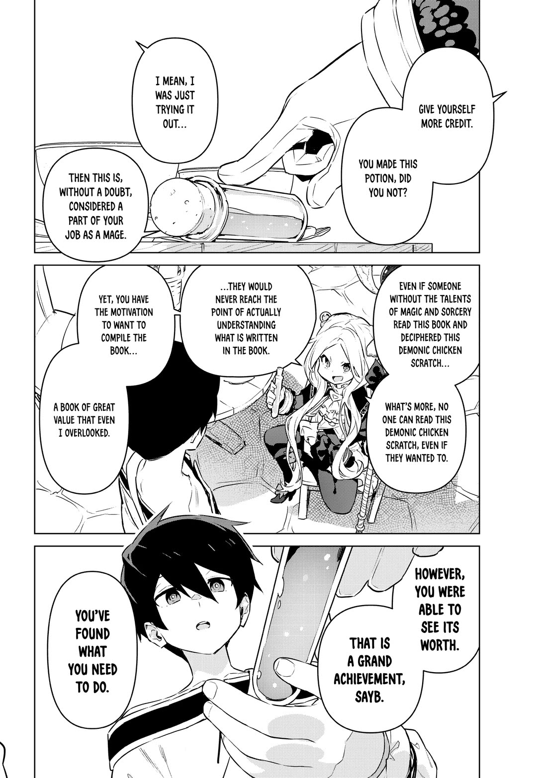 Mahoutsukai Reimeiki Chapter 33 page 8 - Chapter 33: SAYB'S MAGIC POTION