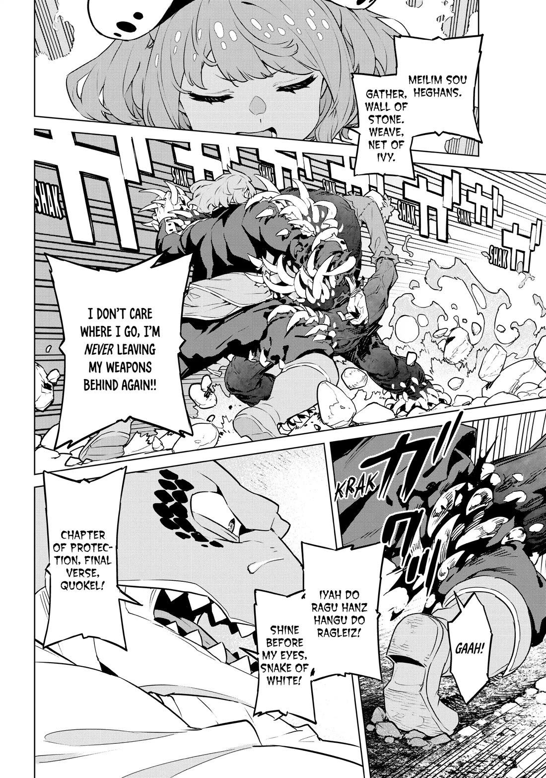 Mahoutsukai Reimeiki Chapter 34 page 9 - Chapter 34: A SENSE OF WAR