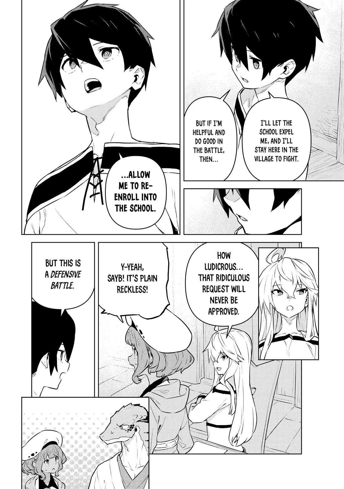 Mahoutsukai Reimeiki Chapter 35 page 11 - Chapter 35: GRADUATION EXAM