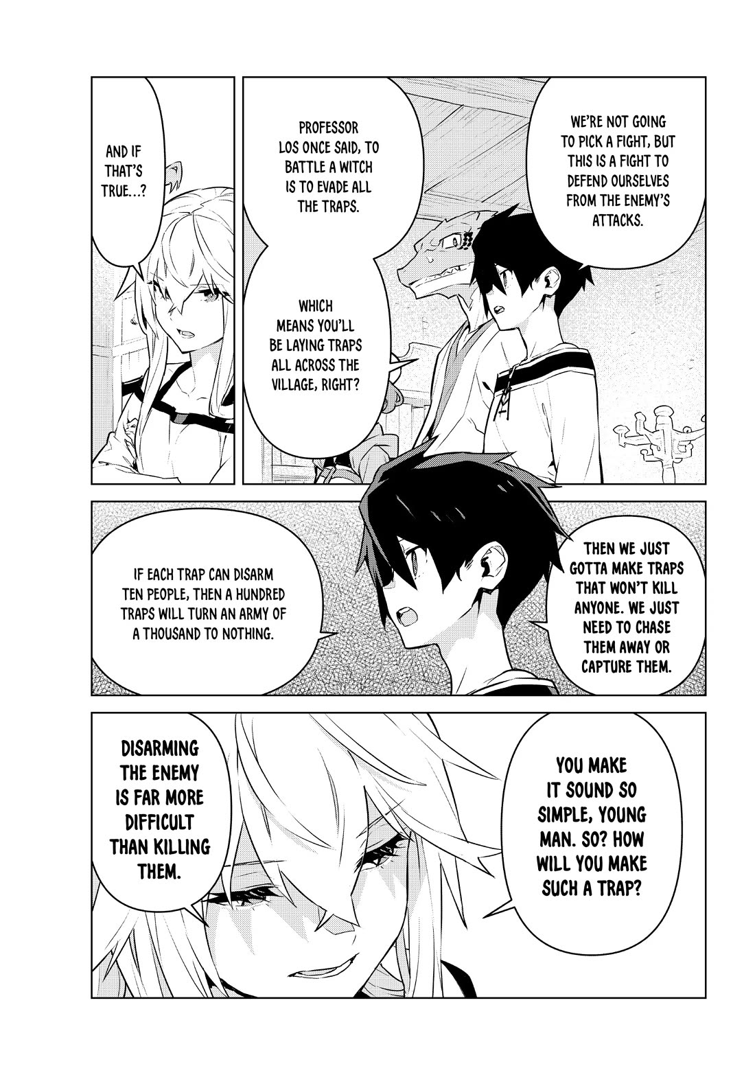 Mahoutsukai Reimeiki Chapter 35 page 12 - Chapter 35: GRADUATION EXAM