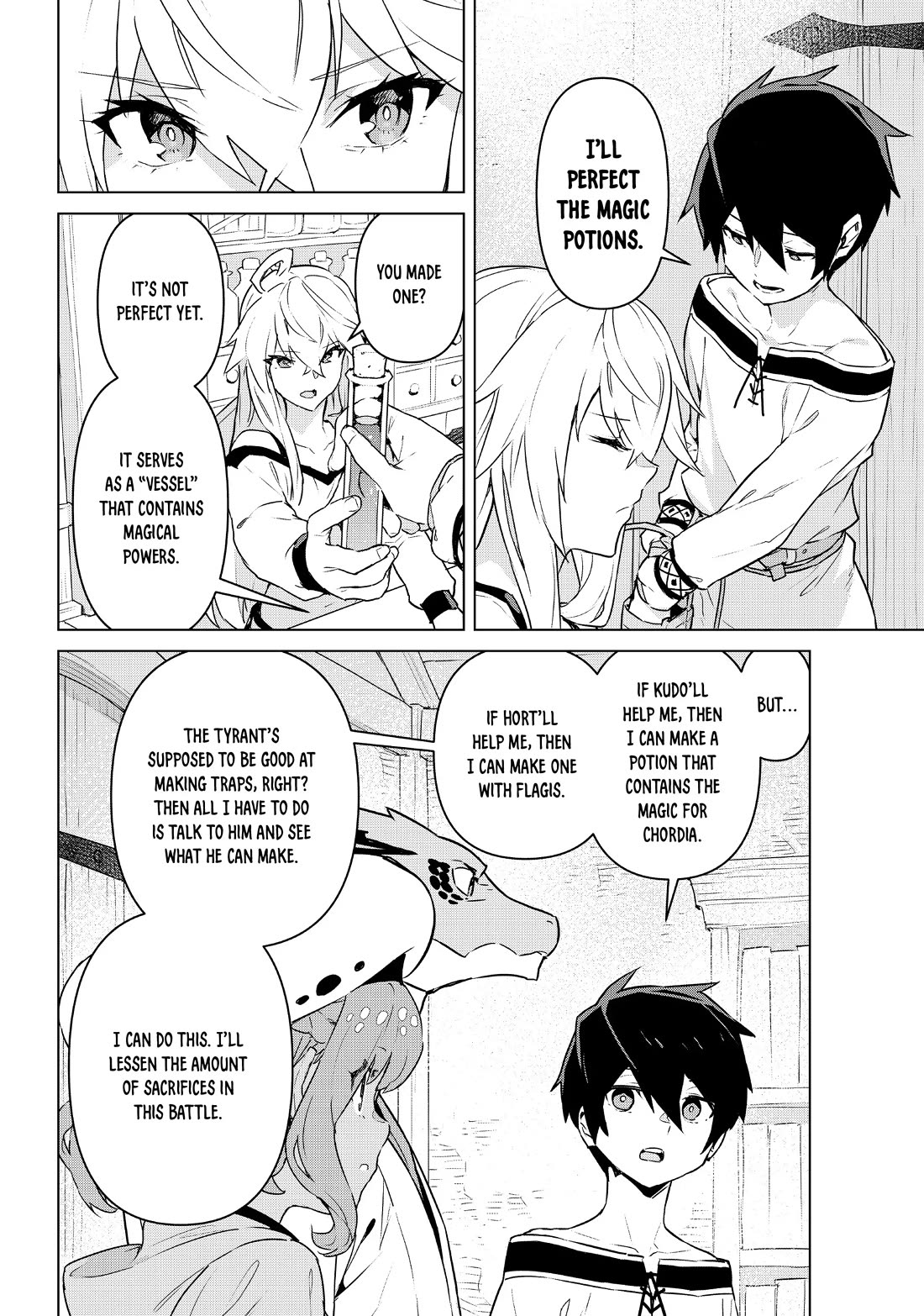 Mahoutsukai Reimeiki Chapter 35 page 13 - Chapter 35: GRADUATION EXAM