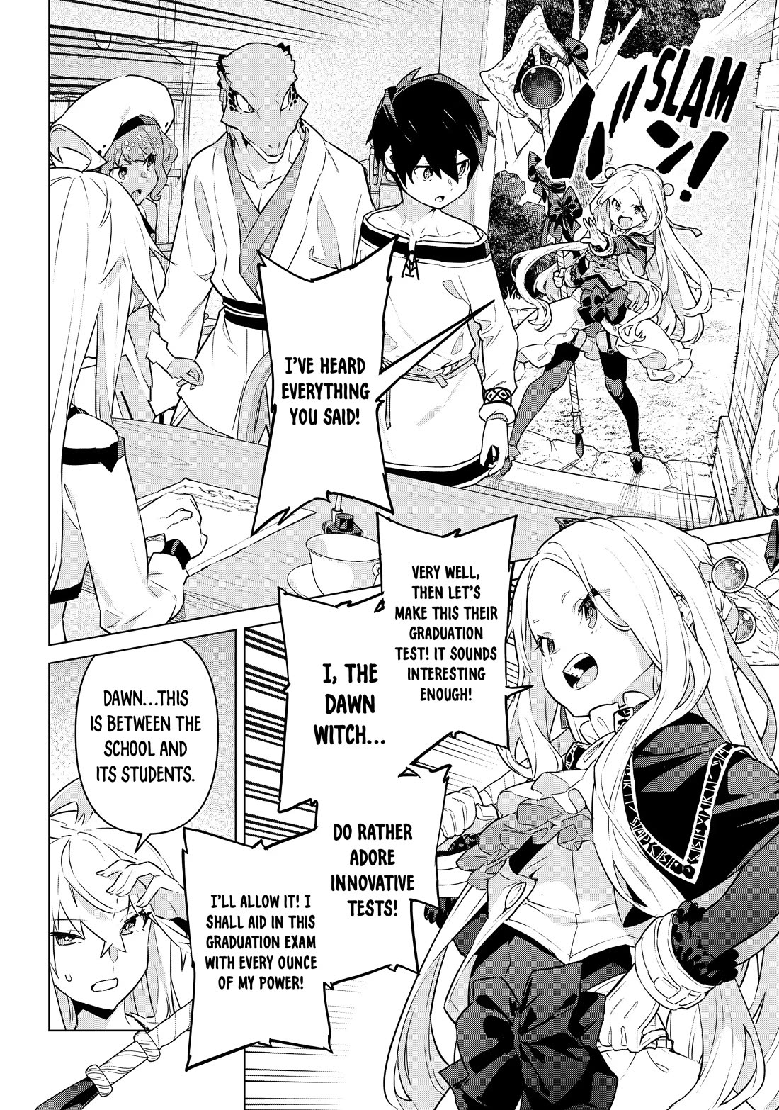 Mahoutsukai Reimeiki Chapter 35 page 15 - Chapter 35: GRADUATION EXAM